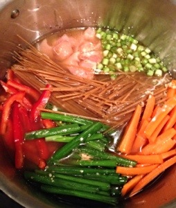 One Pot Chicken Lo Mein | Chrissie Cooks